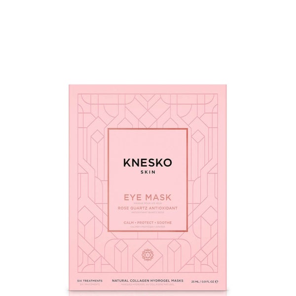 Knesko Skin Rose Quartz Antioxidant Eye Mask 6 Treatments 25ml (Worth £90.00) 2