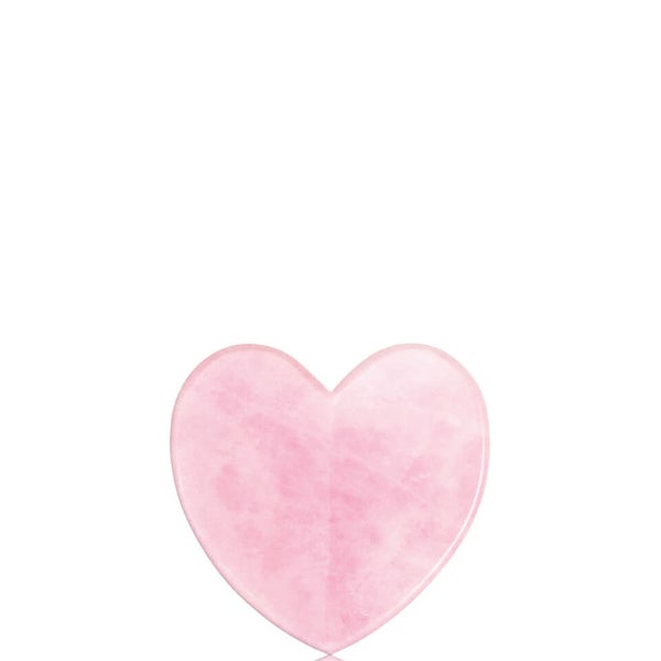 Knesko Skin Rose Quartz Heart Gua Sha (Worth £80.00) 0