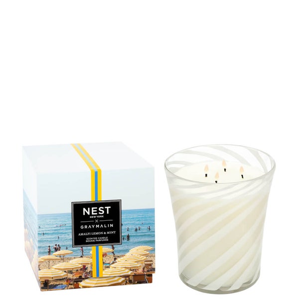 NEST New York x Gray Malin Amalfi Lemon & Mint Deluxe Candle 1