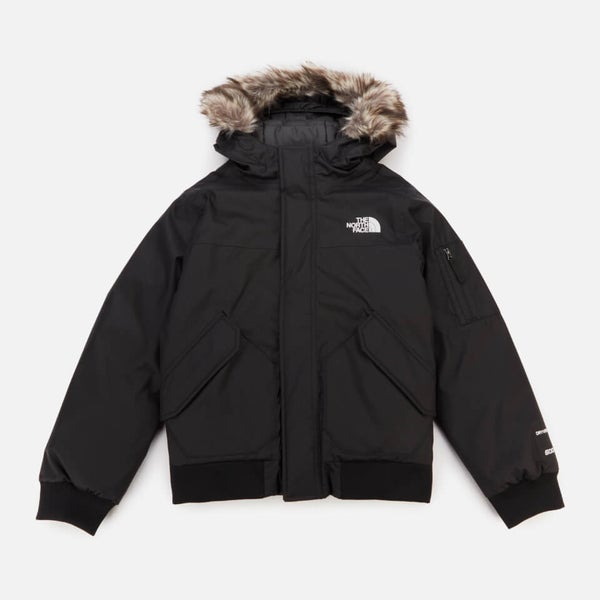 The North Face Boys Gotham Jacket Black TheHut