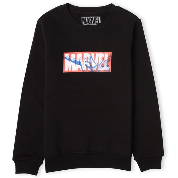 Marvel Spider Man Kids Sweatshirt Black