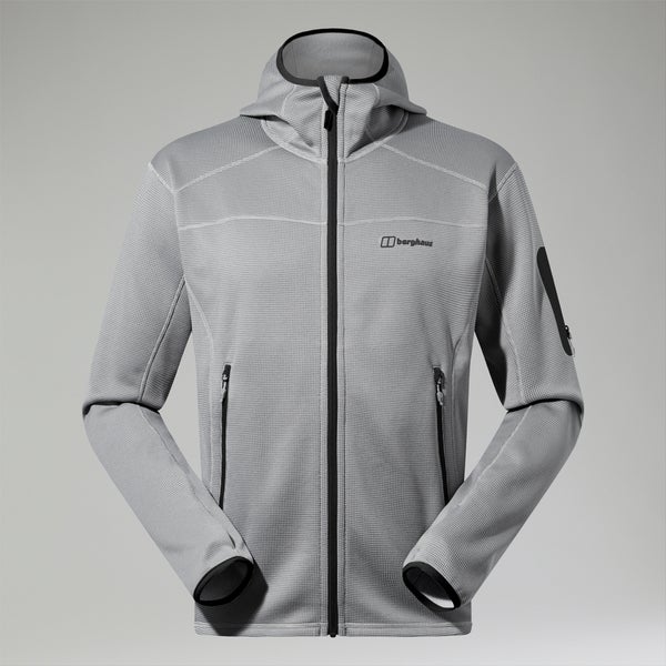 Men s Pravitale Mountain 2.0 Hooded Fleece Jacket Grey