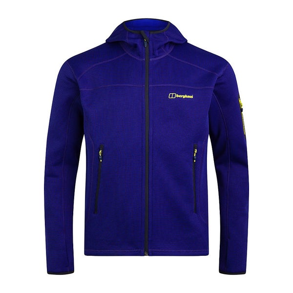 Men s Pravitale Mountain 2.0 Hooded Fleece Jacket Purple Berghaus