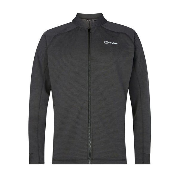 Men's Caldey Fleece Jacket - Black / Dark Grey | Berghaus