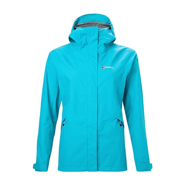 Women s Alluvion Waterproof Jacket Turquoise Berghaus