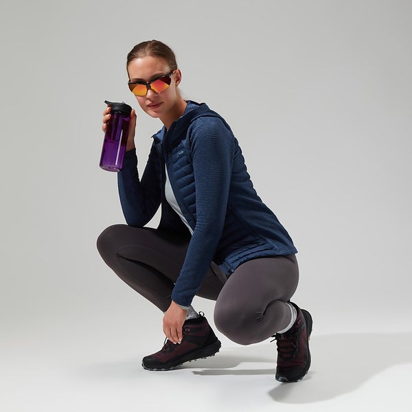 Women's Nula Hybrid Jacket in Dark Blue 