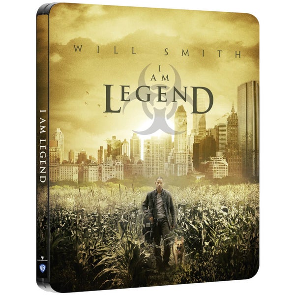 I Am Legend 4K Ultra HD Zavvi Exclusive Steelbook Blu ray Zavvi UK