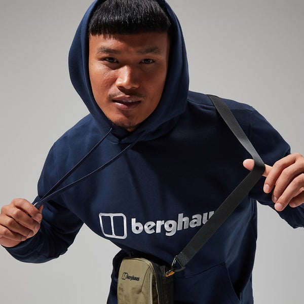 Men s Logo Hoody Dark Blue