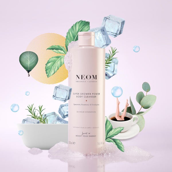 NEOM Super Shower Power Body Cleanser 500ml 3