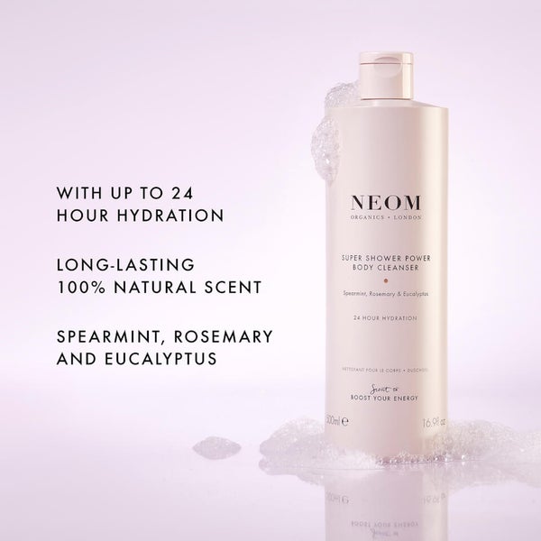 NEOM Super Shower Power Body Cleanser 500ml 1