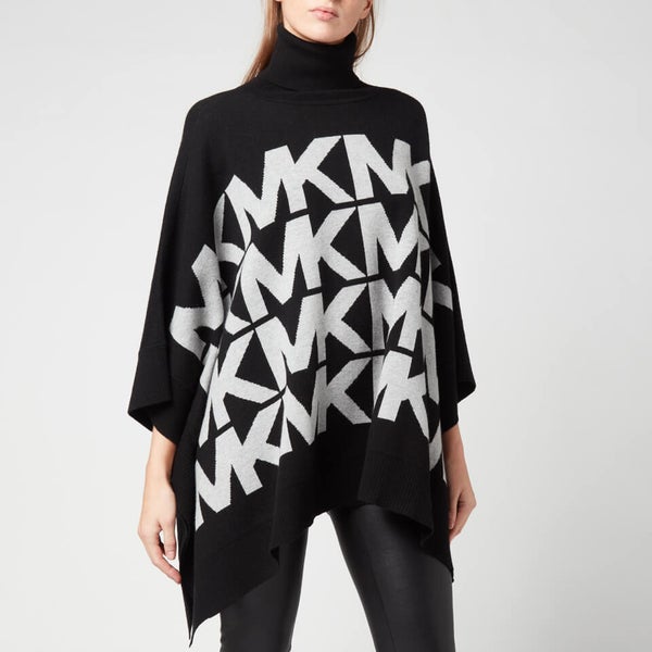 Michael kors sweater poncho sale