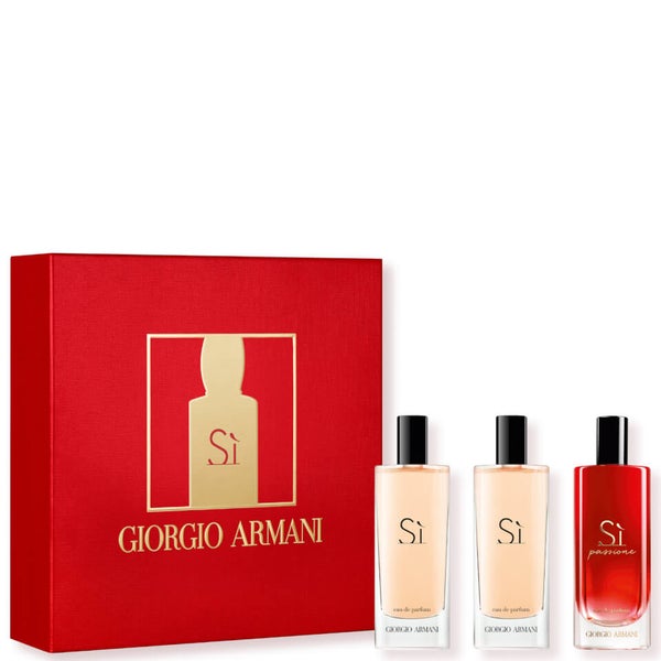 Armani Si and Si Passione Eau De Parfum Christmas Set LOOKFANTASTIC