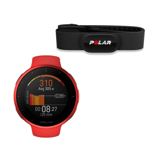 Polar Vantage V2 GPS Multisport Watch Red H10 HRM Bundle