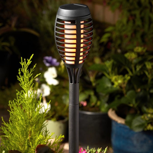 Flame effect sales solar light