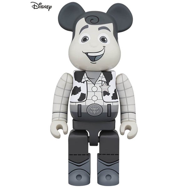 MEDICOM TOY - BE@RBRICK CLEAR BLACK CHROME Ver. 1000％ Be@rbrick The Rolling Stones Lips & Tongue (Black Chrome
