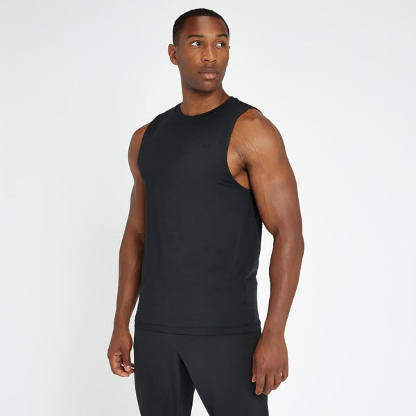 MP Men's Seamless Short Sleeve T-Shirt - Black Marl