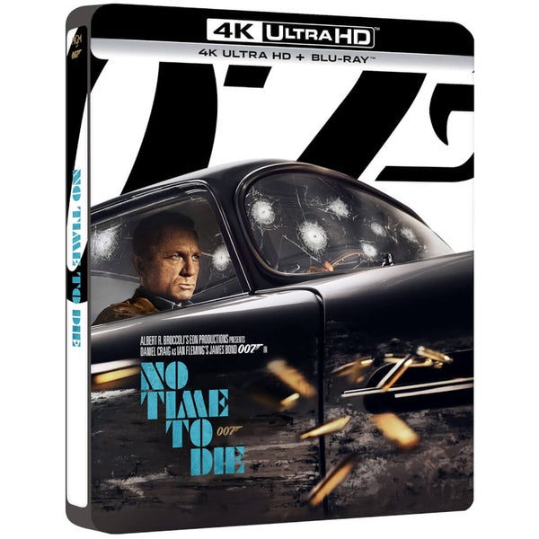 No Time to Die - 4K Ultra HD Zavvi Exclusive Steelbook Blu