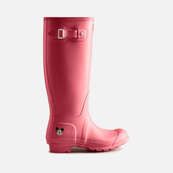 Ladies pink hunter wellies top