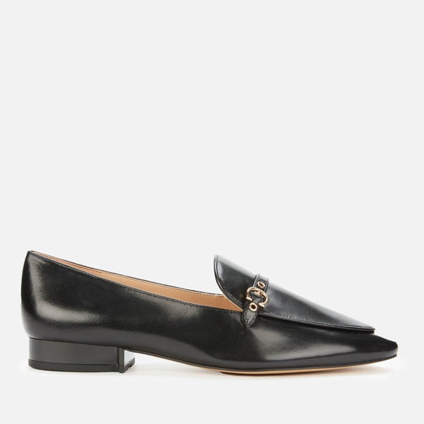 Coach Women s Isabel Leather Loafers Black TheHut