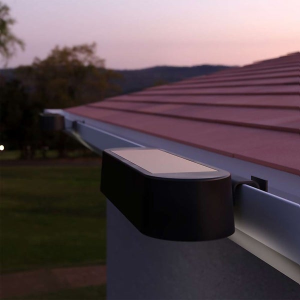 Solar on sale gutter downlights