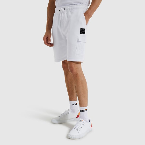 Ellesse white shorts 2025