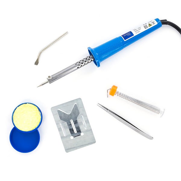 Soldering iron sales kit wilko