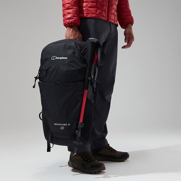 Unisex Remote Hike 35 Rucsac in Black Berghaus