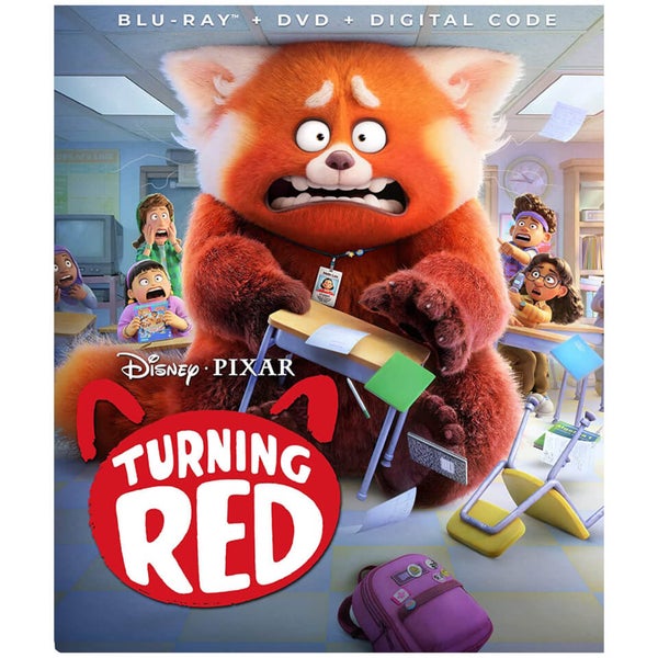 Turning Red (Includes DVD) (US Import) Blu-ray - Zavvi UK