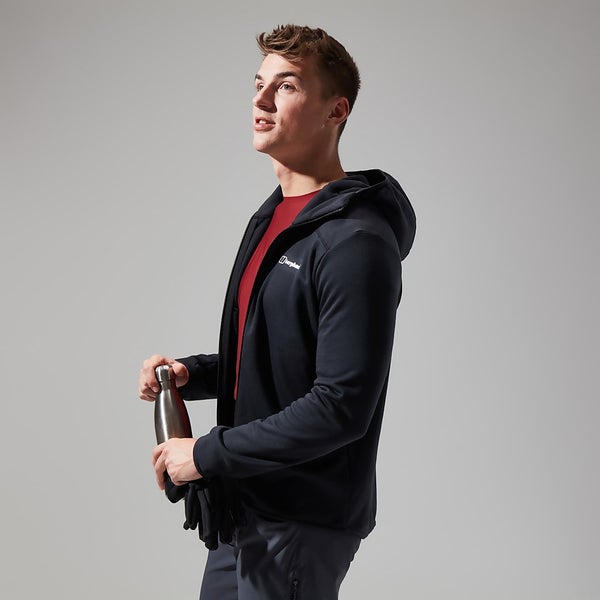 Men s Heuberg Hoody in Black Berghaus
