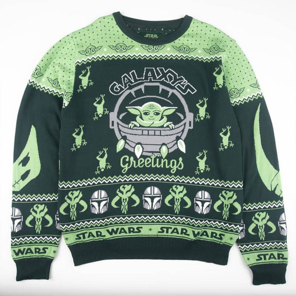 Clothing Star Wars The Child Christmas Jumper Star Wars BABY YODA