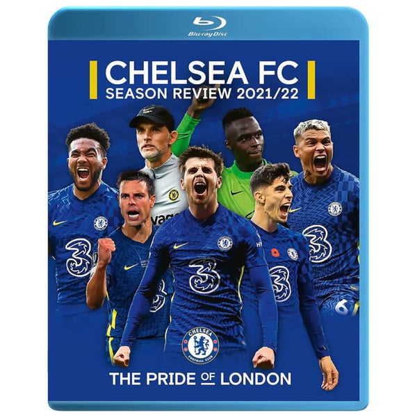 Chelsea FC Season Review 2021/22 Blu-ray Zavvi UK
