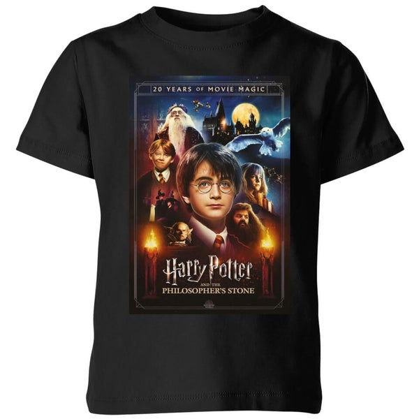 ★ SPAO★ Harry Potter Striped Short Sleeve T-Shirt BLACK S Harry Potter Philosopher's Stone Kids' T-Shirt - Black