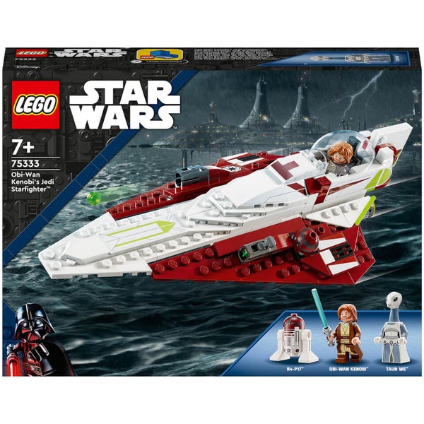 LEGO Star Wars: Obi-Wan Kenobi's Jedi Starfighter Set (75333) Toys