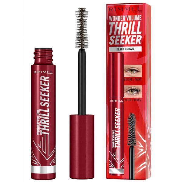 Rimmel Volume Thrill Seeker Mascara - Black Brown 8ml