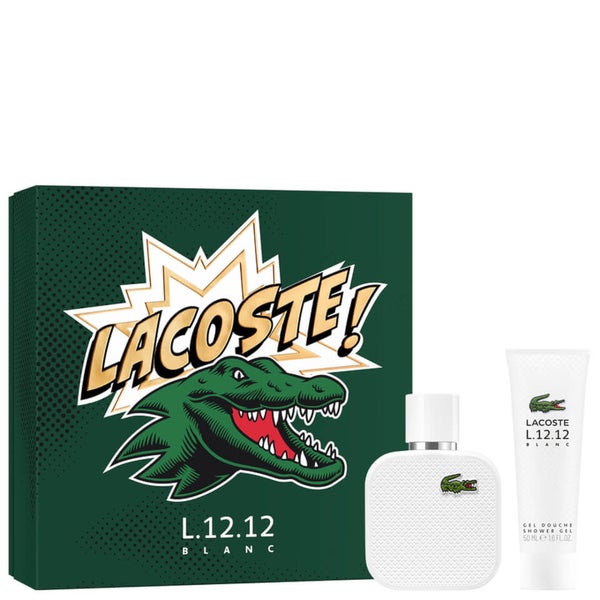 Lacoste white store cologne gift set