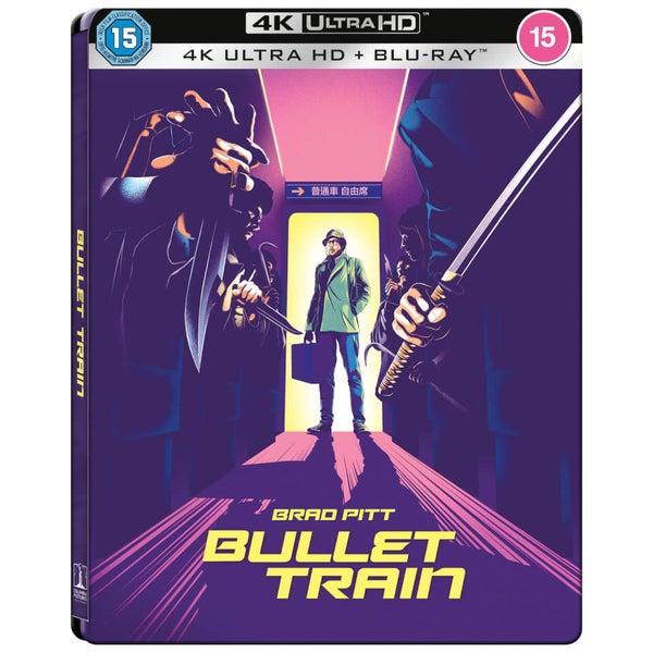 Blu-ray] Bullet Train One Click 4K UHD Steelbook LE > NEW