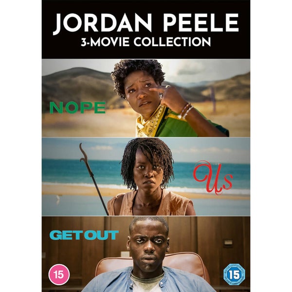 Jordan Peele 3 Movie Collection DVD Zavvi Ireland