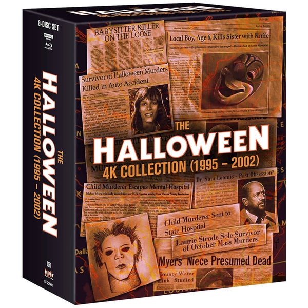 The Halloween 4K Collection (1995 - 2002) (Includes Blu-ray) (US Import) 4K  - Zavvi UK