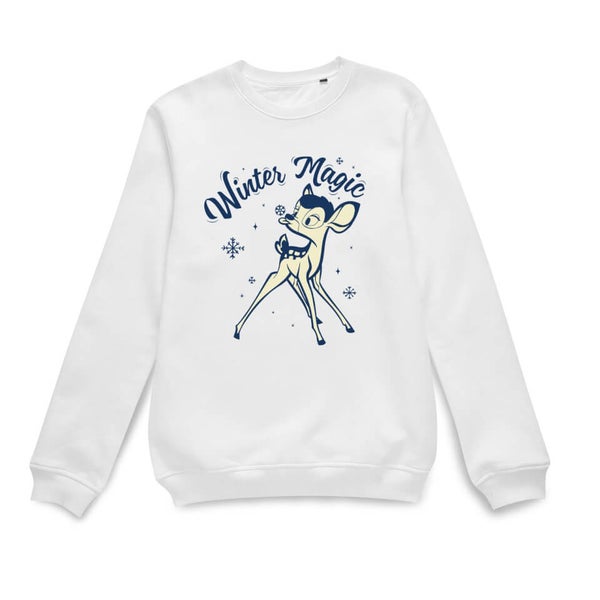 Disney Bambi Magic Christmas Jumper White IWOOT UK
