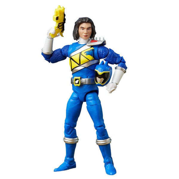 Hasbro Power Rangers Lightning Collection Dino Charge Blue Ranger Action Figure Merchandise Zavvi UK