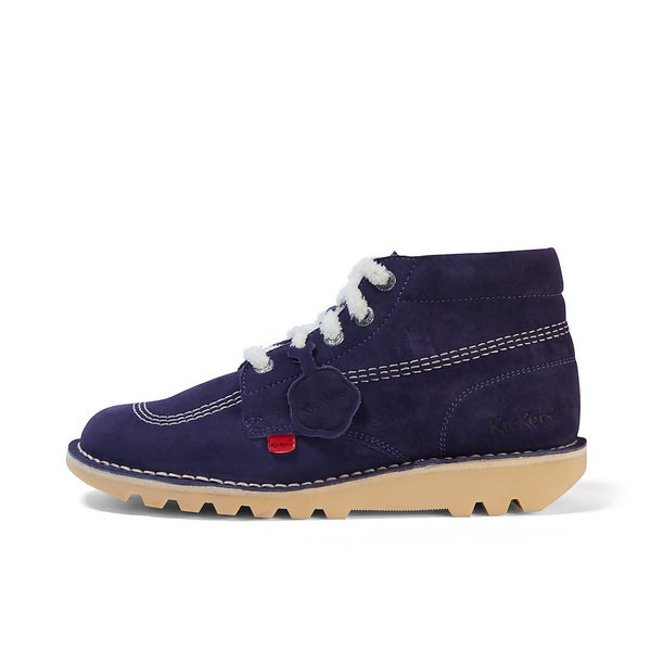 Adult Unisex Kick Hi Suede Purple Kickers