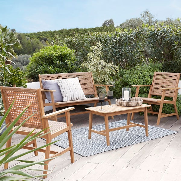 Homebase garden dining sales table and chairs