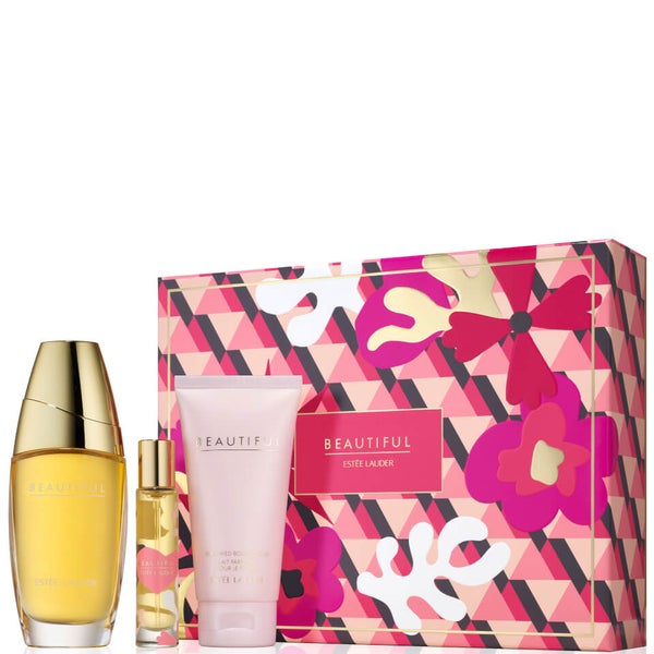 Est e Lauder Beautiful Eau de Parfum 3 Piece Gift Set FREE