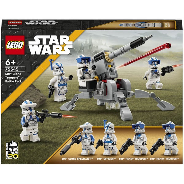 LEGO Star Wars 501st Clone Troopers Battle Pack Set (75345) Toys