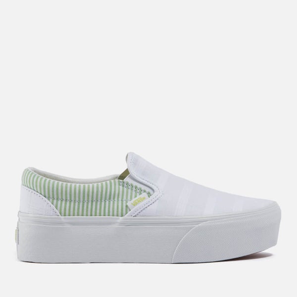 Vans Women s Summer Picnic Classic Slip On Stackform Trainers
