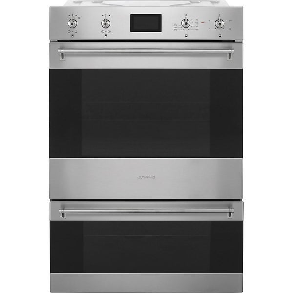 Smeg built in double oven top