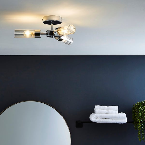Bathroom wall sales lights homebase