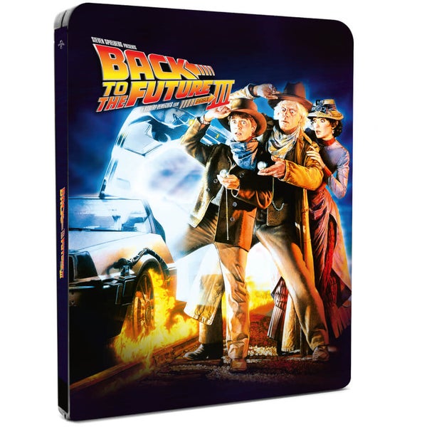 Back to the Future Part III Zavvi Exclusive 4K Ultra HD Steelbook