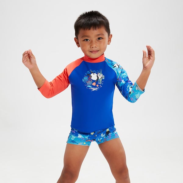 Infant boy rash guard top