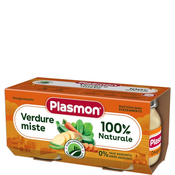 Plasmon® Omogeneizzato di Verdure Miste 2x80 g